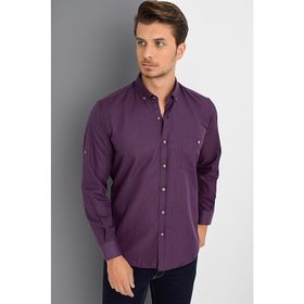 Dewberry 10500010G670 Bordo Erkek Gömlek