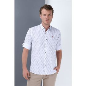 Dewberry 10500010G686 Beyaz Erkek Gömlek