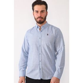 Dewberry 10500010G688 Açık Mavi Erkek Gömlek