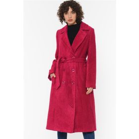 Dewberry 1160001Z6377 Pembe Kadın Palto