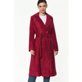 Dewberry 1160001Z6377 Pembe Kadın Palto
