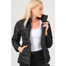Dewberry 1160001Z6746002 Siyah Kadın Mont