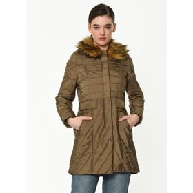 Dewberry 1170001Z6430 Bej Kadın Mont