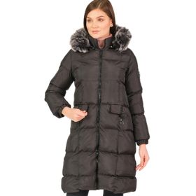 Dewberry 160001Z6706002 Siyah Kadın Mont