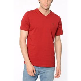 Dewberry 2090001T8537 Bordo Erkek T-Shirt
