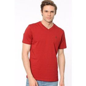 Dewberry 2090001T8537 Bordo Erkek T-Shirt