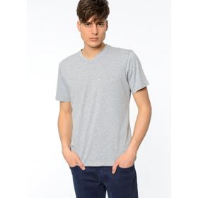 Dewberry 2090001T8537 Gri Erkek T-Shirt