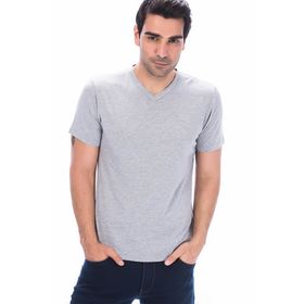 Dewberry 2090001T8537 Gri Erkek T-Shirt