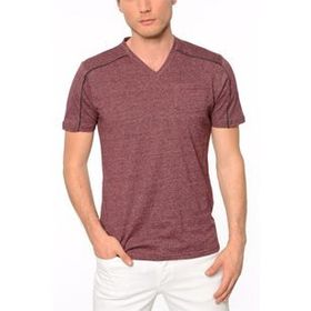 Dewberry 2090001T8540 Bordo Erkek T-Shirt