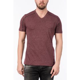 Dewberry 2090001T8540 Bordo Erkek T-Shirt