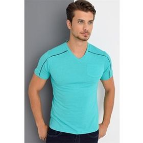 Dewberry 2090001T8540 Yeşil Erkek T-Shirt