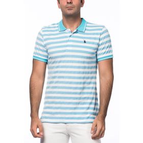 Dewberry 2090001T8545 Mavi Polo Yaka Erkek T-Shirt