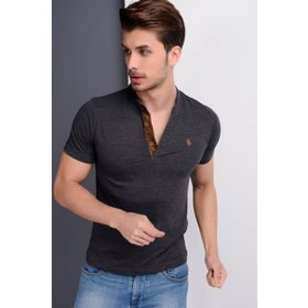 Dewberry 2090001T8560 Antrasit Erkek T-shirt