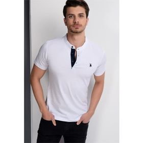 Dewberry 2090001T8560 Beyaz Erkek T-shirt