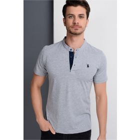 Dewberry 2090001T8560 Gri Erkek T-shirt