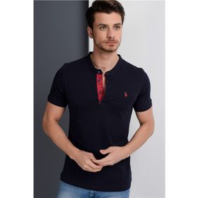 Dewberry 2090001T8560 Lacivert Erkek T-shirt