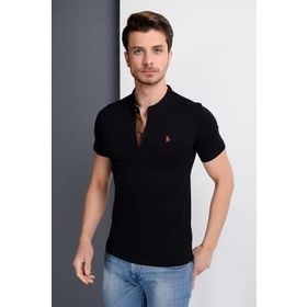 Dewberry 2090001T8560 Siyah Erkek T-shirt
