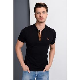 Dewberry 2090001T8560 Siyah Erkek T-shirt