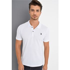 Dewberry 2090001T8561 Beyaz Erkek T-shirt