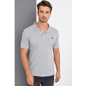Dewberry 2090001T8561 Gri Erkek T-shirt