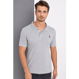 Dewberry 2090001T8561 Gri Erkek T-shirt