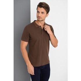 Dewberry 2090001T8561 Kahve Erkek T-shirt