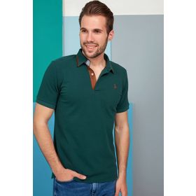 Dewberry 2090001T8563 Haki Erkek T-shirt