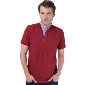 Dewberry 2090001T8564 Bordo Erkek T-shirt