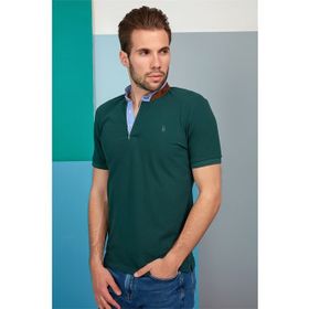 Dewberry 2090001T8564 Haki Erkek T-shirt