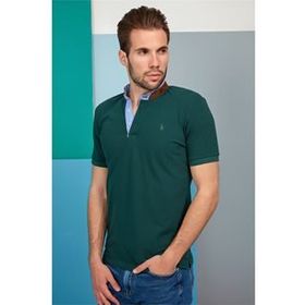 Dewberry 2090001T8564 Haki Erkek T-shirt