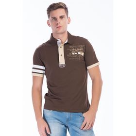 Dewberry 2094YEST8507 Kahverengi Erkek T-shirt