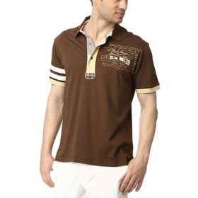 Dewberry 2094YEST8507 Kahverengi Erkek T-shirt