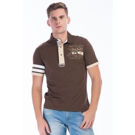 Dewberry 2094YEST8507 Kahverengi Erkek T-shirt