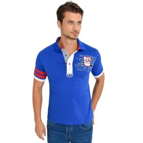Dewberry 2094YEST8507 Saks Polo Yaka Erkek T-Shirt