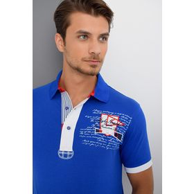 Dewberry 2094YEST8507 Saks Polo Yaka Erkek T-Shirt