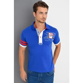Dewberry 2094YEST8507 Saks Polo Yaka Erkek T-Shirt