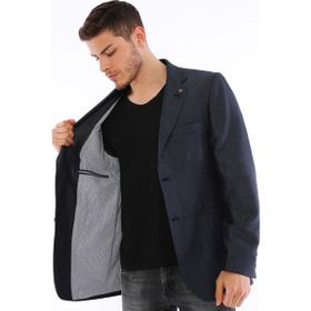 Dewberry C9056 Lacivert Erkek Ceket