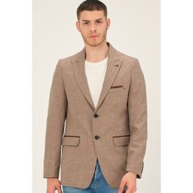 Dewberry C9057 Erkek Kahverengi Ceket