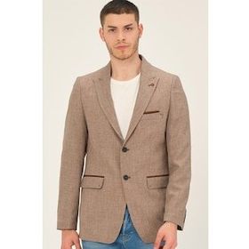 Dewberry C9057 Erkek Kahverengi Ceket
