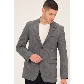 Dewberry C9057 Gri Erkek Ceket