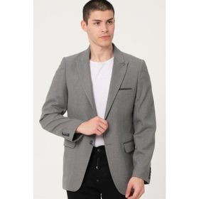 Dewberry C9058 Açık Gri Erkek Ceket
