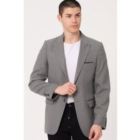 Dewberry C9058 Gri Erkek Ceket