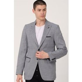 Dewberry C9058 Gri Erkek Ceket