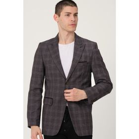 Dewberry C9058 Siyah-Bordo Erkek Ceket