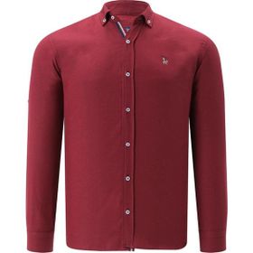 Dewberry G674 Bordo Erkek Gömlek