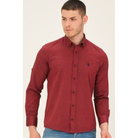 Dewberry G765 Bordo Erkek Gömlek