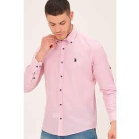 Dewberry G770 Pembe Erkek Gömlek