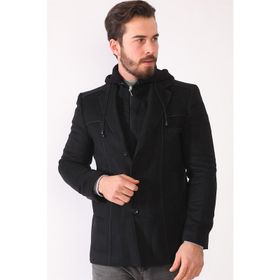 Dewberry K7535 Siyah Ekose Erkek Kaban