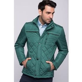 Dewberry M8616 Yeşil Erkek Mont