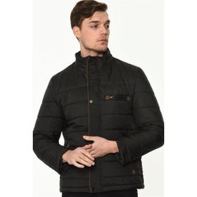 Dewberry M8625 Koyu Siyah Erkek Mont